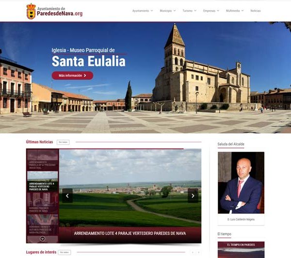 Ayuntamiento de Paredes de Nava - web oficial