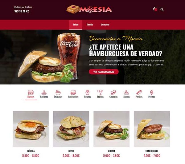 Burger Palencia - Página de Inicio
