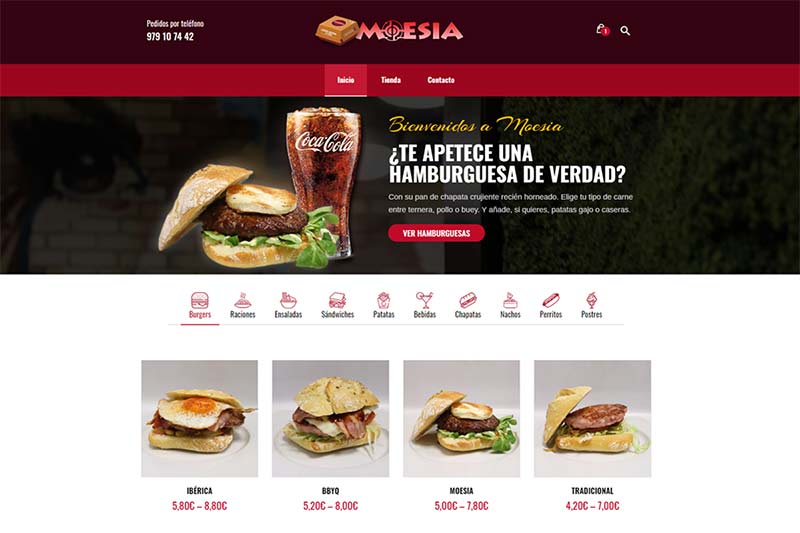 Burger Palencia - Página de Inicio