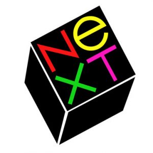 Logotipo de NeXT diseñado por Paul Rand